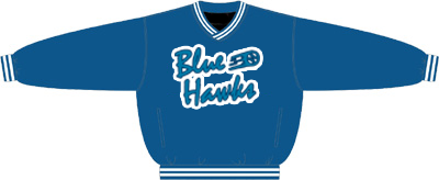 Blue Hawks PolyMicro Pullover Jack