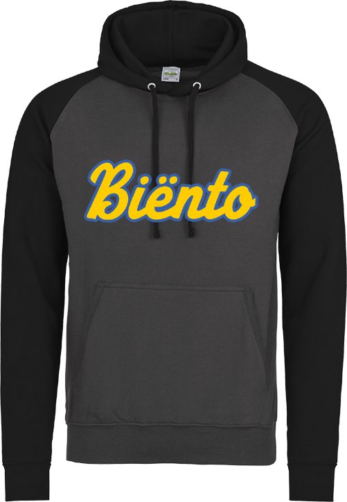 Felpa con cappuccio a contrasto Biento