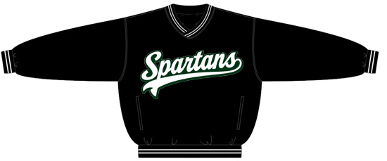 Deurne Spartans Giacca con pullover in PolyMicro