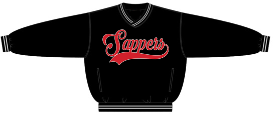 Dudelange Red Sappers PolyMicro Pullover Jacket