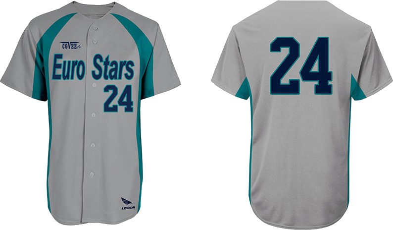 Euro Stars Shirt: HB1 Grey