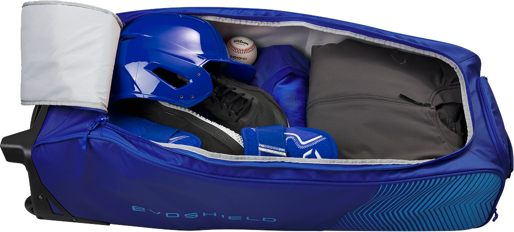 Evoshield Tone Set Wheeled Bag Royal