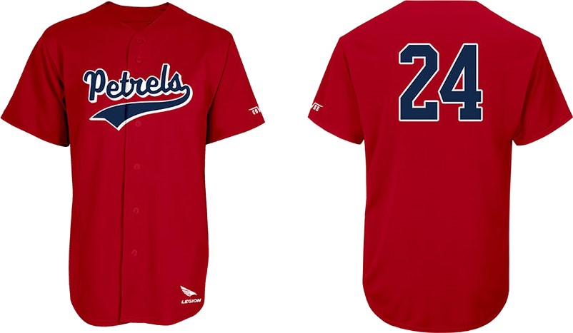 Flying Petrels Jersey: Red