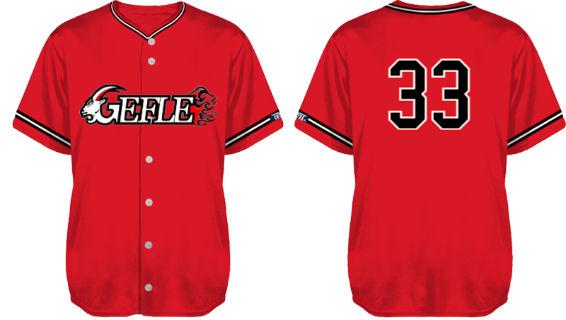 Jersey Gefle, Red: Flatback Mesh