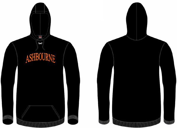 Ashbourne Giants Hoody: Black