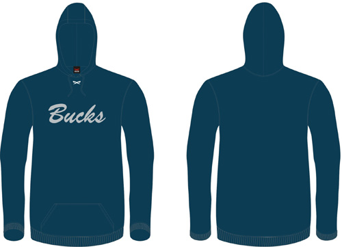 Felpa con cappuccio Bucks UK