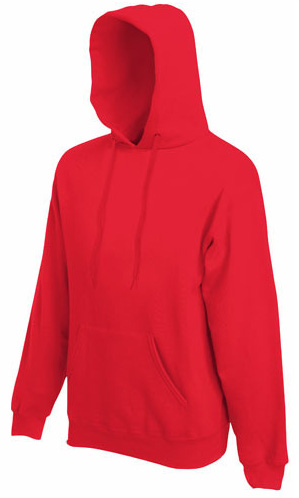 Hooded Sweater Red