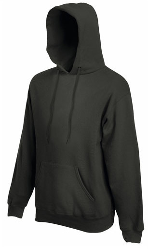 Maglione con cappuccio Charcoal