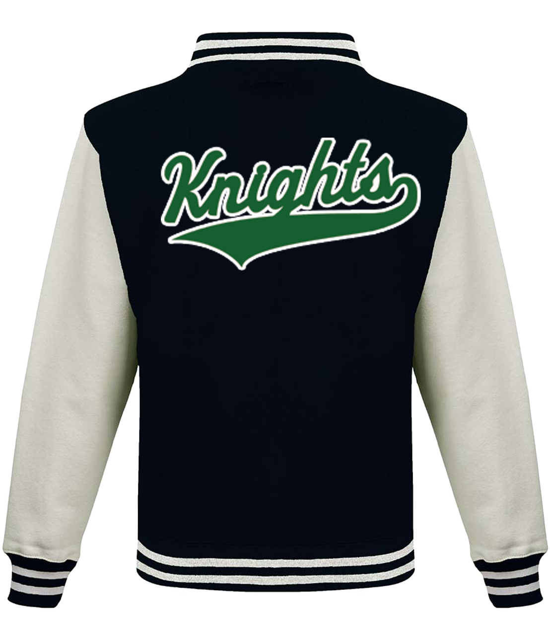Knights Leek Varsity Jack met logo op rug