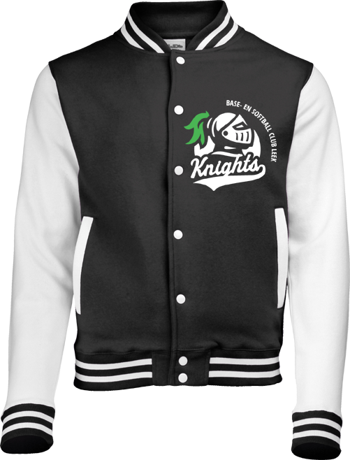 Knights Leek Varsity Jack met logo op rug