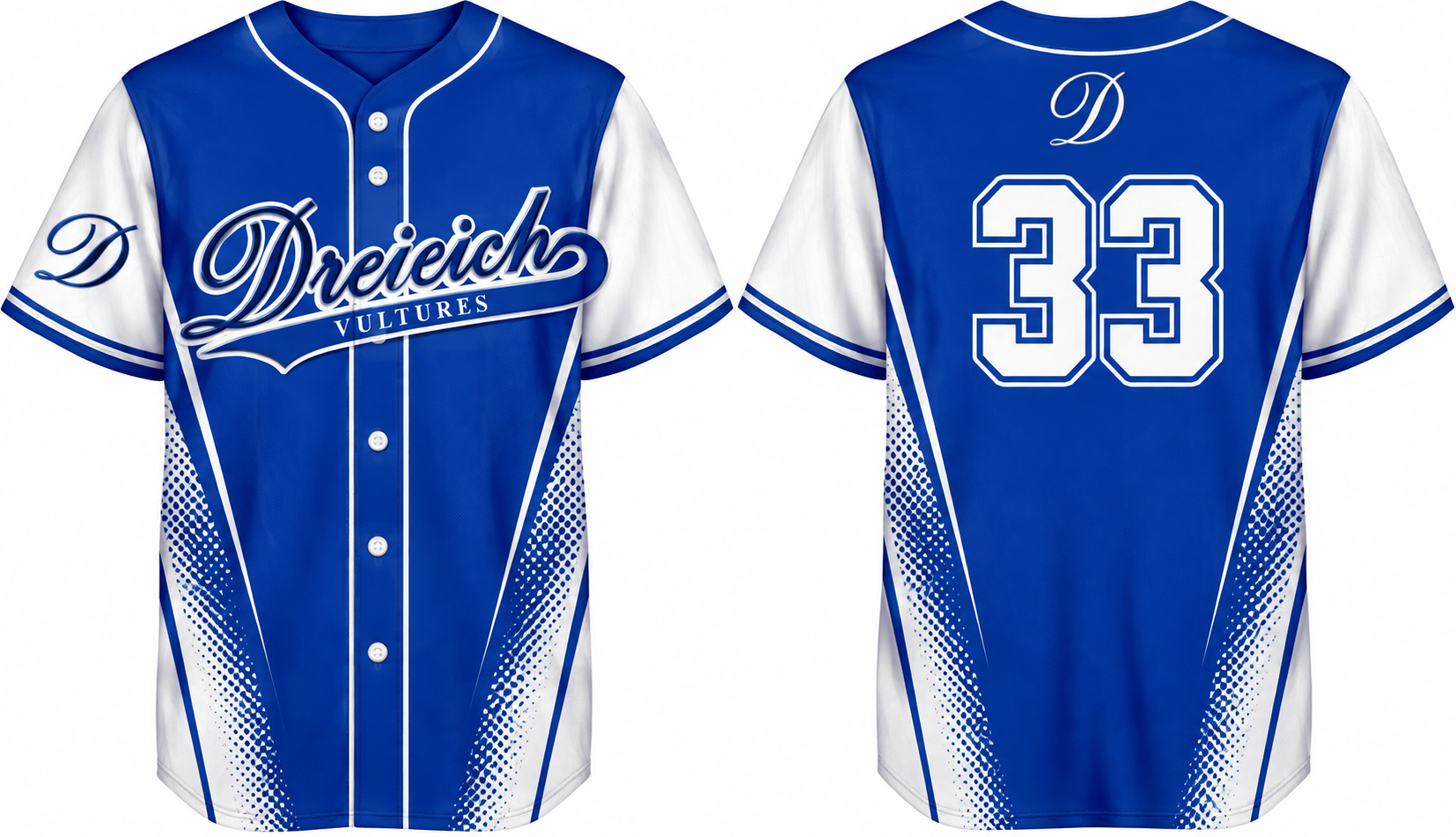 Dreieich Vultures Alternate Jersey, Flatback Mesh