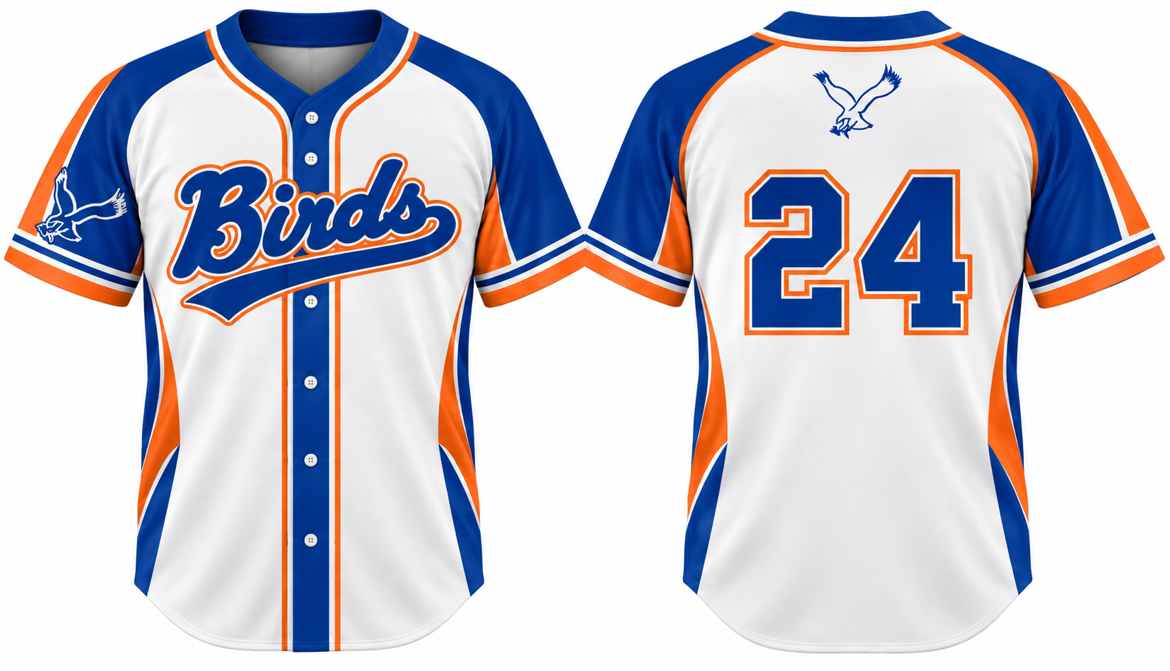 Birds Alternate Jersey, Flatback Mesh