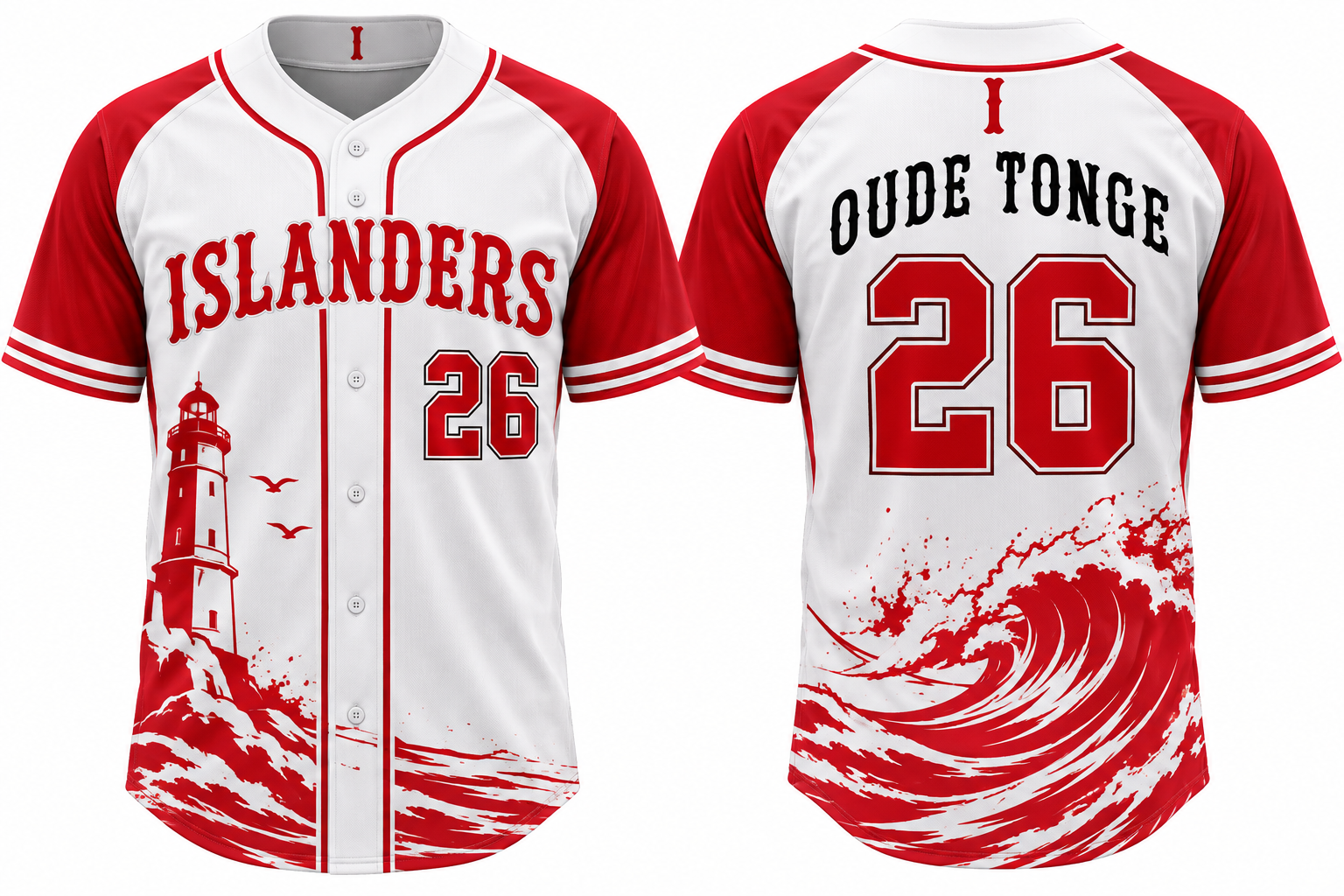 Islanders Alternate Jersey, Flatback Mesh