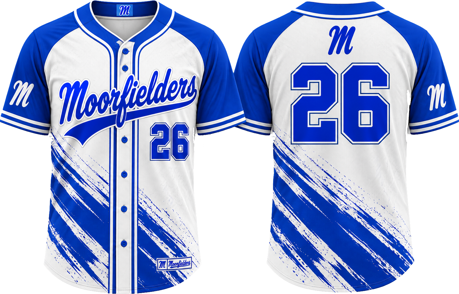 Moorfielders Alternate Jersey, Flatback Mesh
