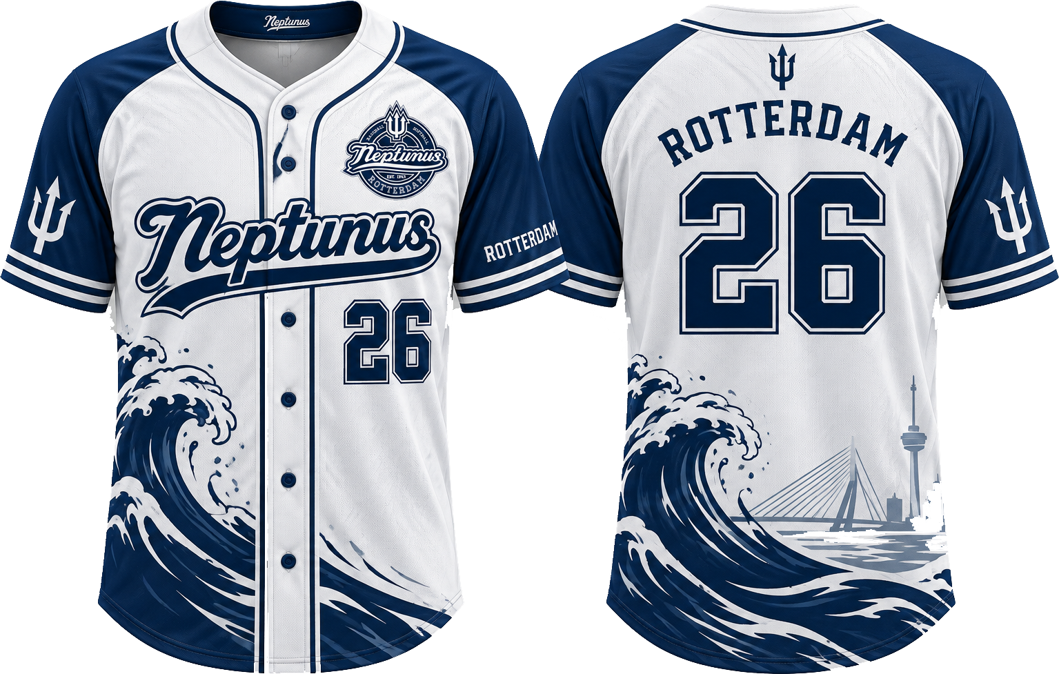 Neptunus Alternate Jersey 2, Flatback Mesh