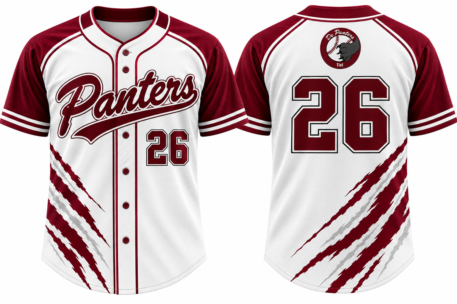 Panters Alternate Jersey, Flatback Mesh
