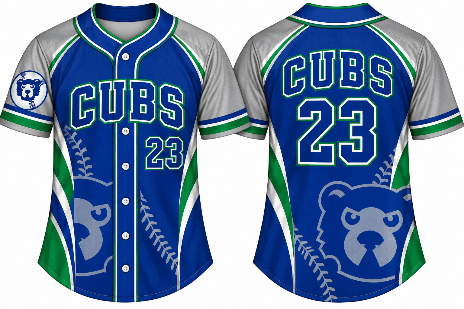 Stockerau Cubs Alternate Jersey, Flatback Mesh