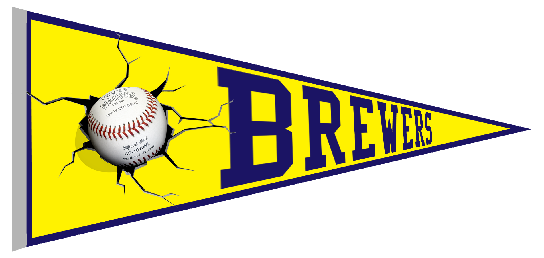 Madrid Brewers Pennant