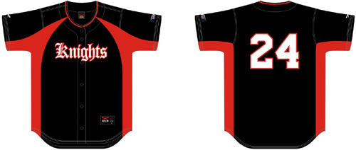 Hamburg Knights Jersey Softball