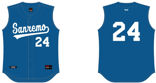 Sanremo Shirt, Mouwloos: Flatback Mesh