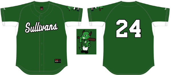 Maglia Sullivans/Verde Devils: Maglia Flatback