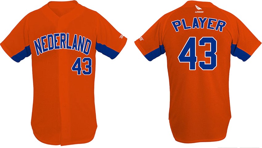 Camisa # 003 Holanda: Flatback Mesh