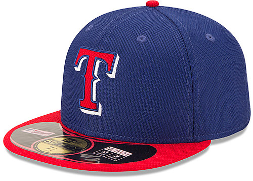 Texas Rangers Official B.P. Cap
