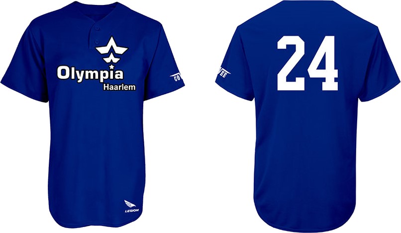Olympia Jersey 2 Buttons: Flatback Mesh