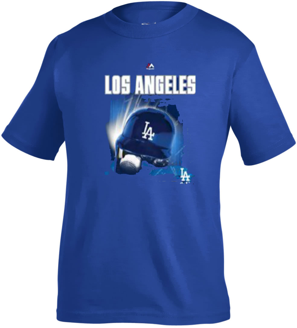 Camiseta Kinetic Helmet: Dodgers