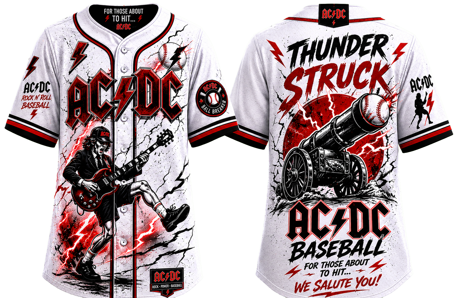 Party Jersey Mesh: AC/DC
