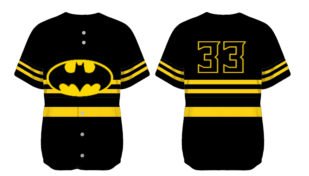 Party Jersey Mesh: Batman