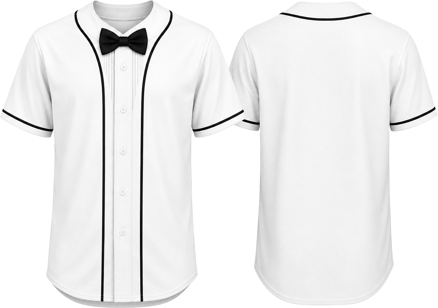 Party Jersey Mesh: Bow Tie