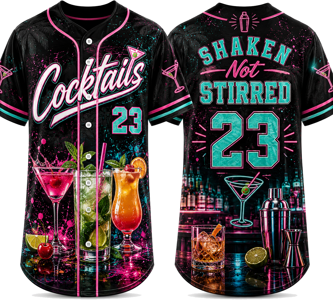 Party Jersey Mesh: