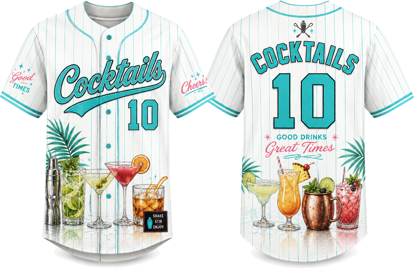 Party Jersey Mesh: