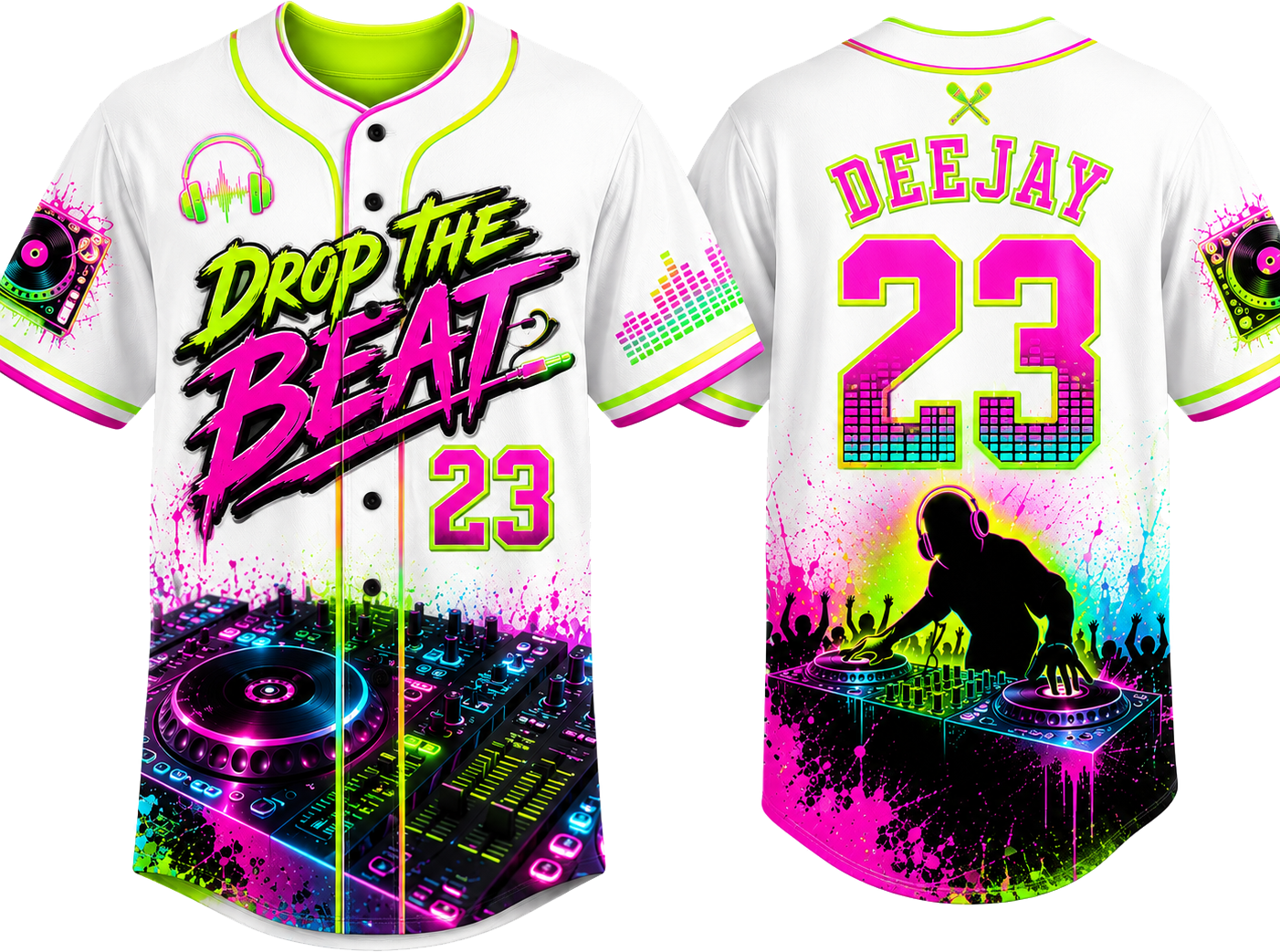 Party Jersey Mesh: