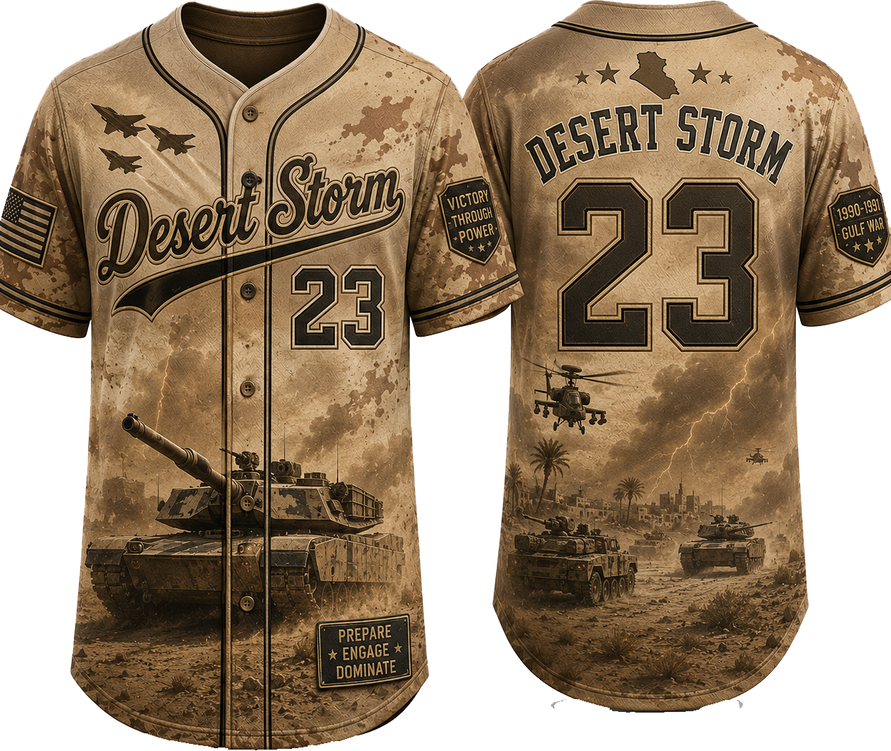 Party Jersey Mesh: