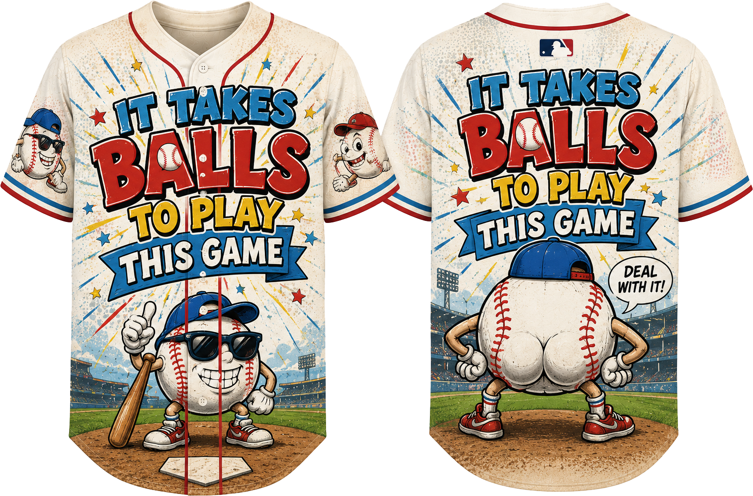 Party Jersey Mesh: