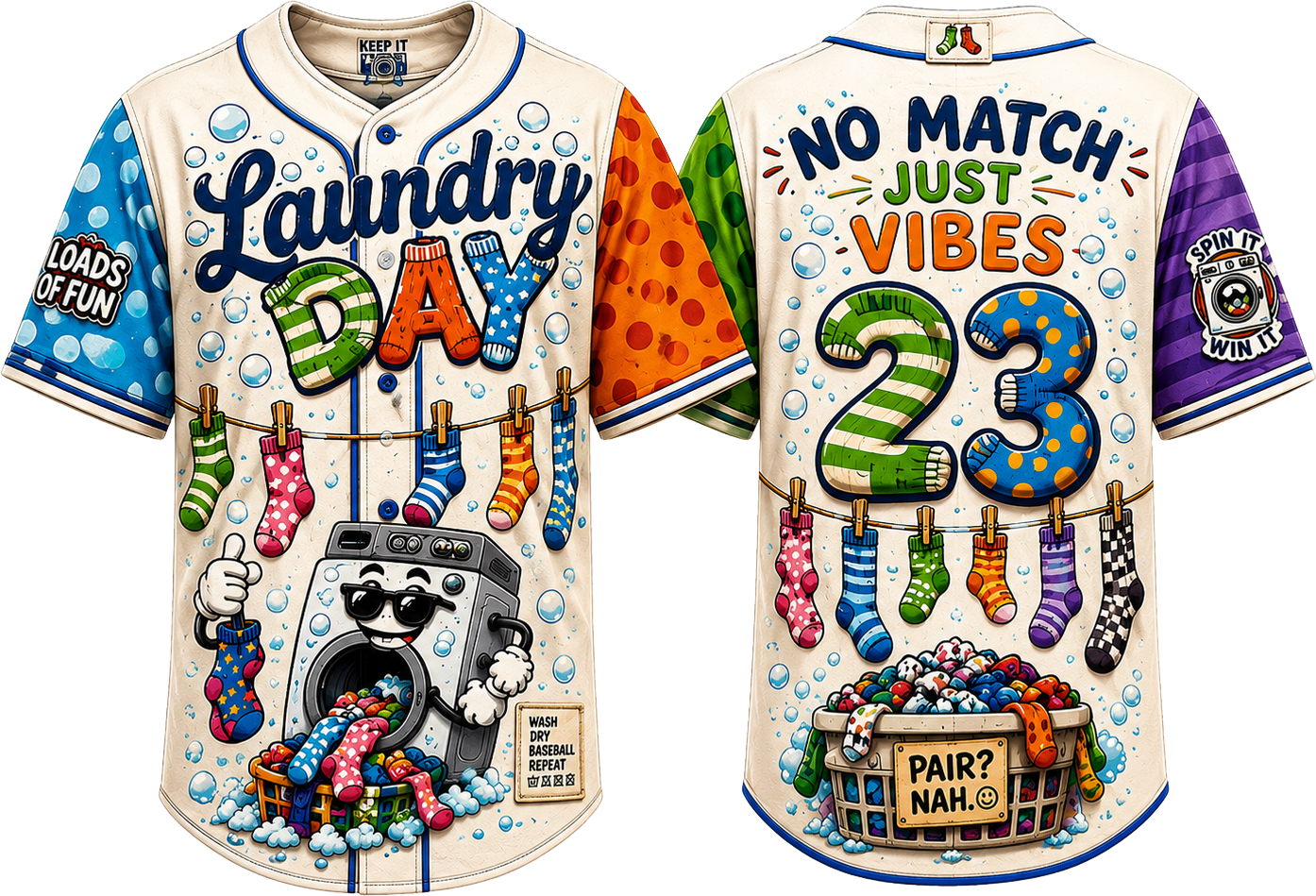 Party Jersey Mesh: