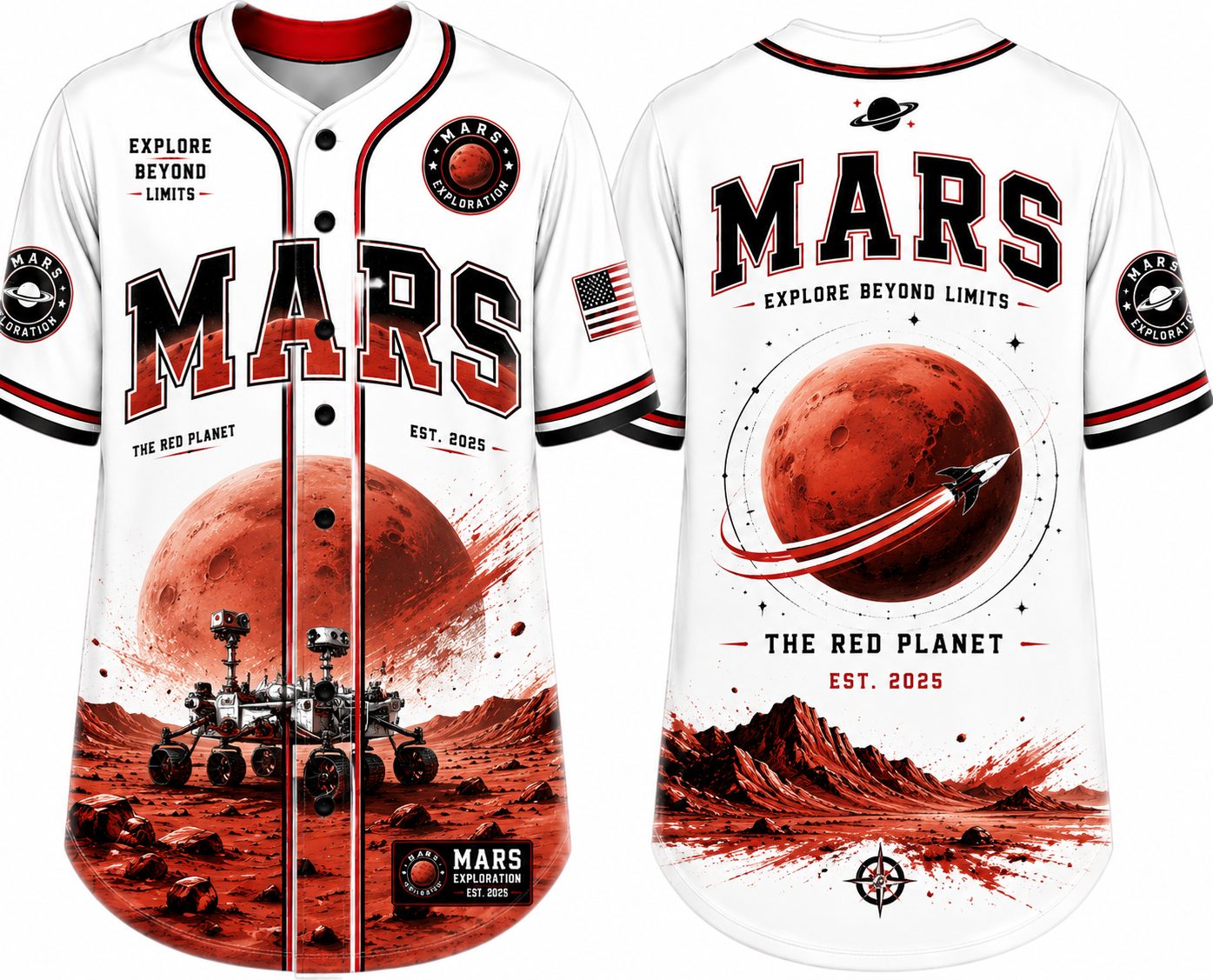 Party Jersey Mesh: