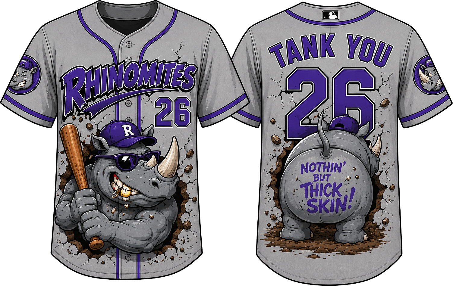 Party Jersey Mesh: