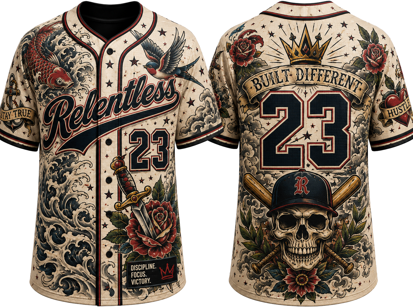 Party Jersey Mesh: