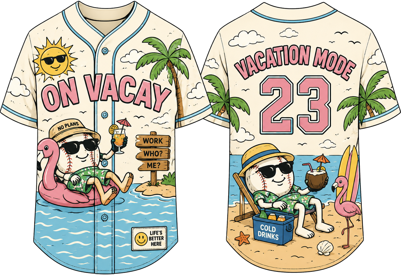 Party Jersey Mesh: