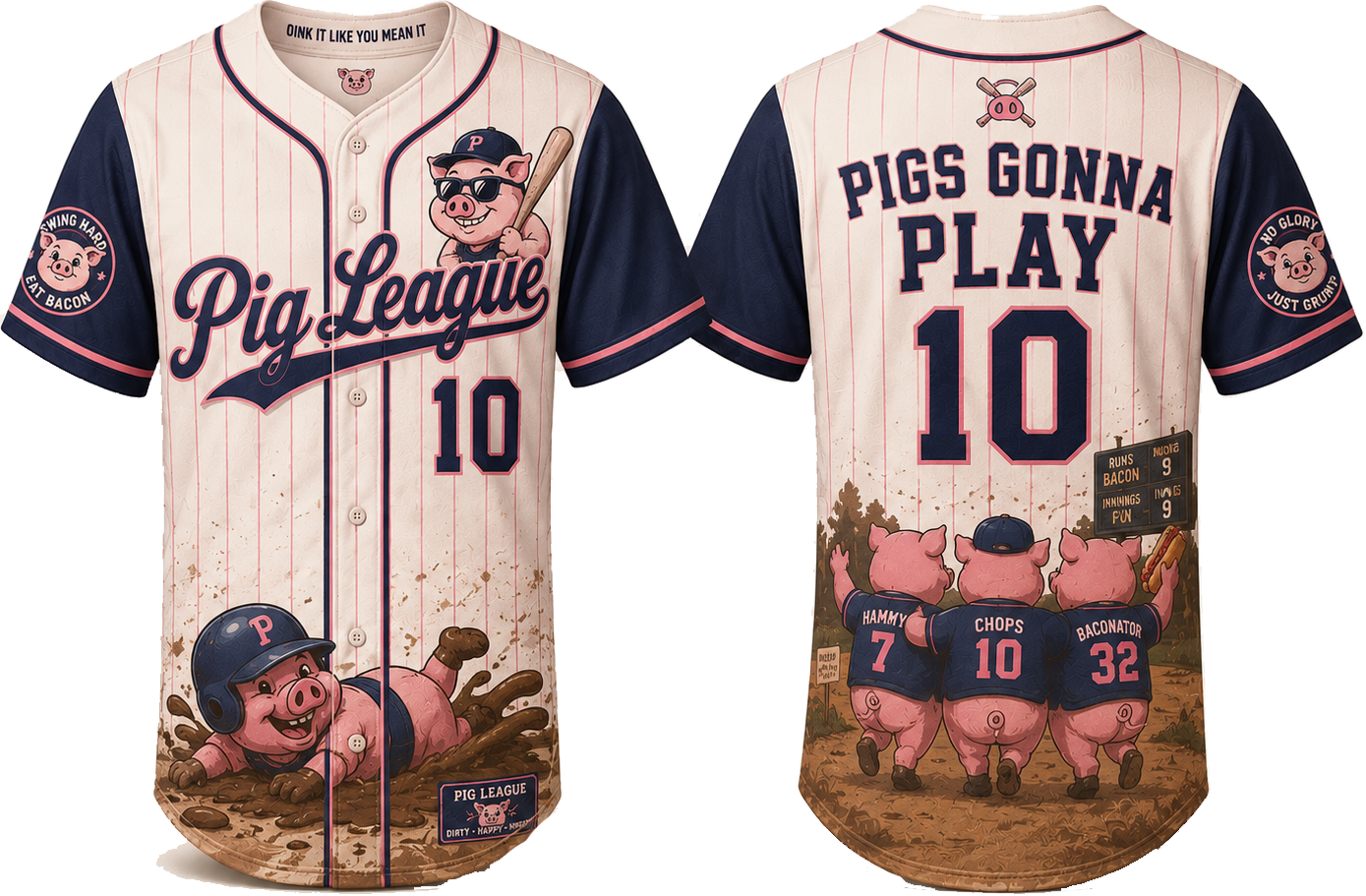 Party Jersey Mesh: