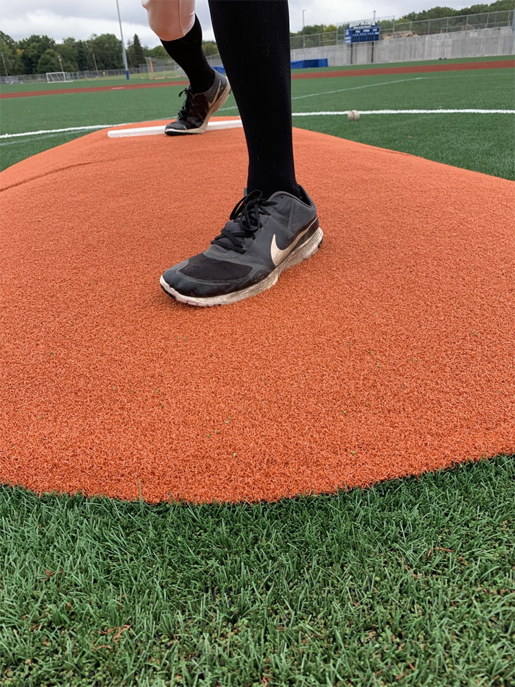 6" Full Length Game Mound: 2 Delen