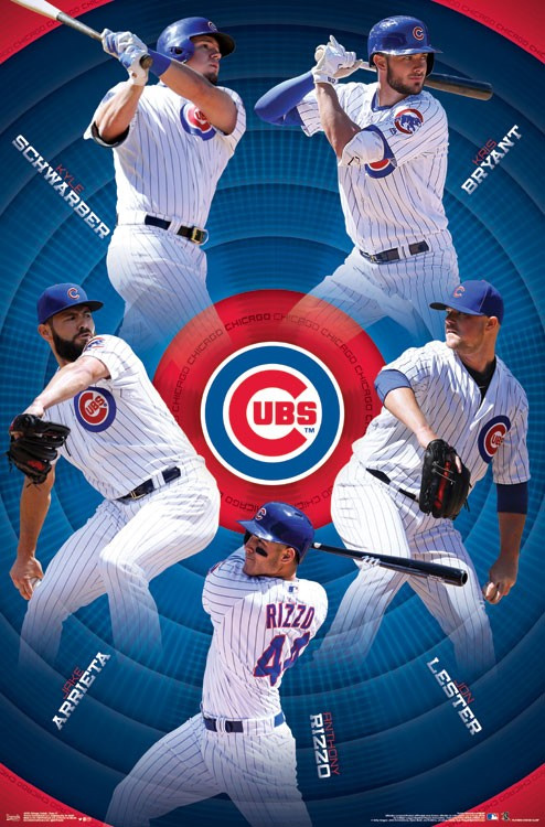 Poster MLB: Squadra Cubs 15763