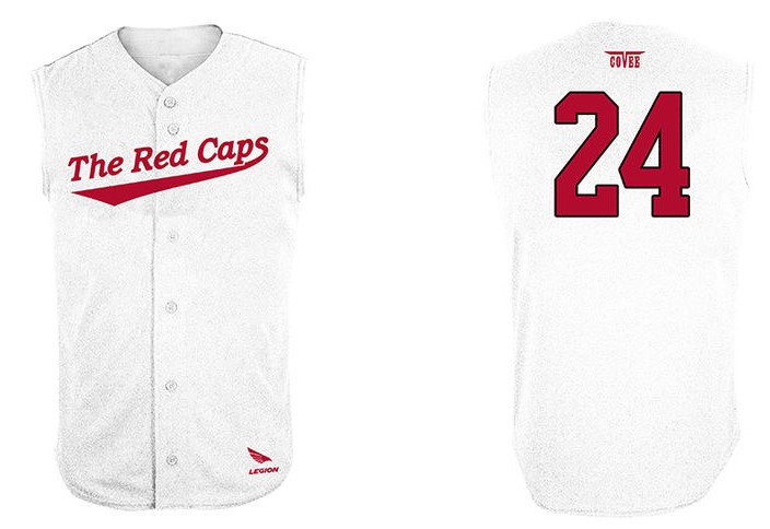 Red Caps Jersey, Softball: Flatback Mesh