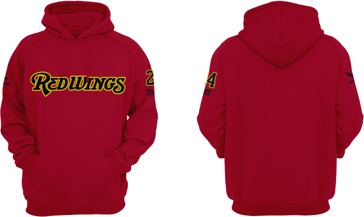 Felpa con cappuccio Rennes Redwings