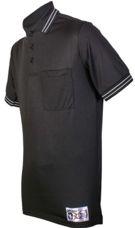 Polo de Arbitro, negro