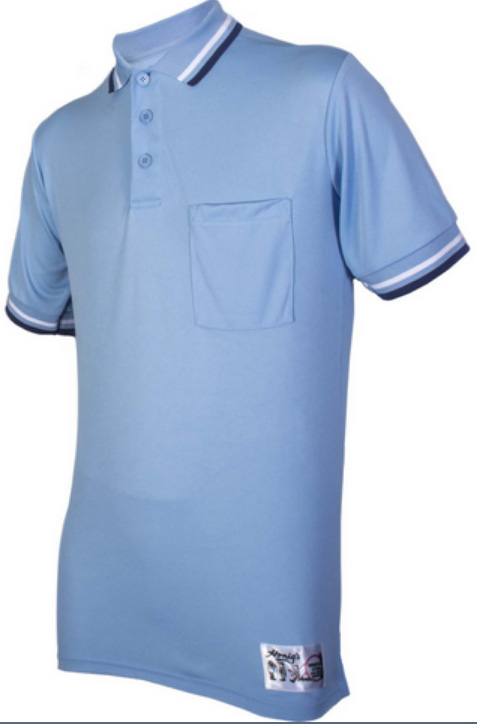 Polo de Arbitro, azul claro