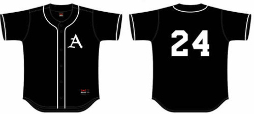 Camisa Arrows, negro,  Flatback MESH